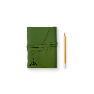 A6 Plain Blank Paper - Handcrafted Leather Journal