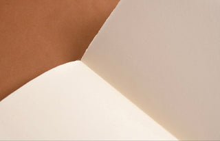 A6 Plain Blank Paper - Handcrafted Leather Journal