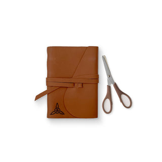 A6 Plain Blank Paper - Handcrafted Leather Journal