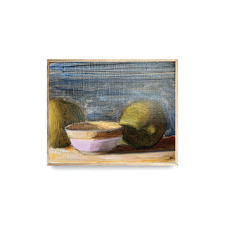 Limes, woodenbowl