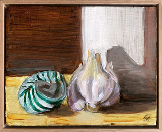 Seashell, Garlic, Ceramic Jug