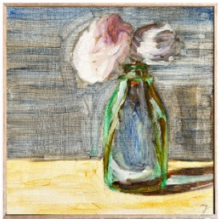 Glass jar, Ranunculus