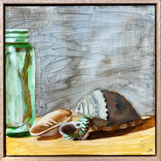 Jar, seashells