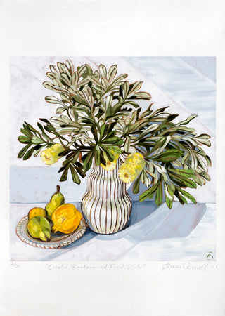 Coastal Banksia and Fruit Plate