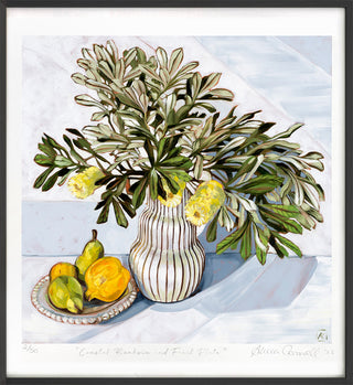 Coastal Banksia and Fruit Plate