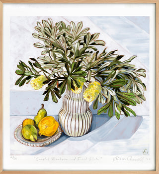 Coastal Banksia and Fruit Plate