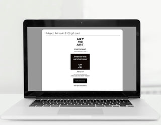 Art To Art Gift Voucher