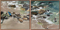 Surfs Up (Diptych)