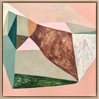Pink and green study 1