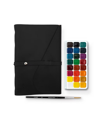 A4 Watercolour Paper - Handcrafted Leather Journal