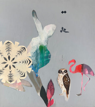 Untitled Rabbit with Polish Papercut