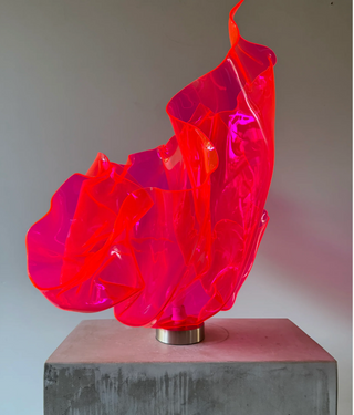 Neon Pink Touch Lamp