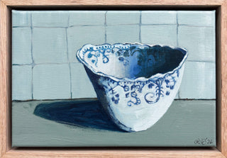 Mum's Blue and White