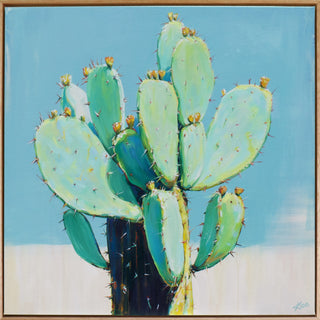 Aqua Cacti Blooms