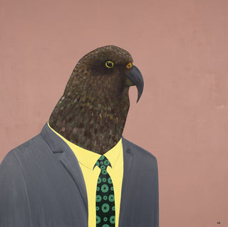 Kea in Suit