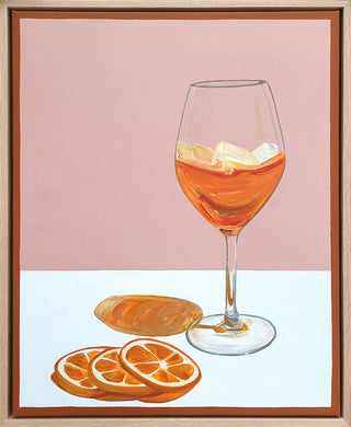 Aperol Spritz and Orange