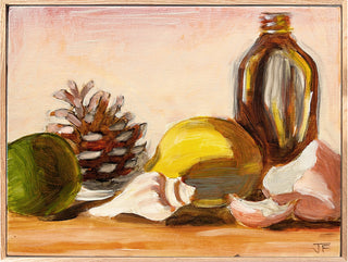 Lime, Pinecone, Sea Shell, Lemon, Bottle, Egg Shells