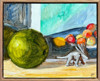 Lime, Cezanne Postcard, Dinosaur Toy (JF_09)