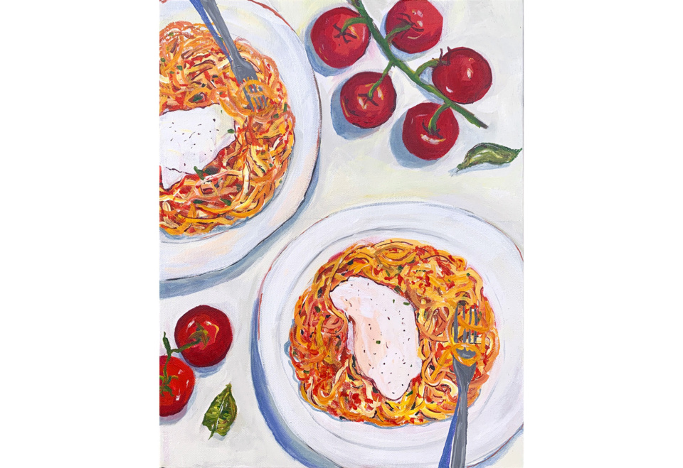 News Charlie Kuo Artwork Pasta for two