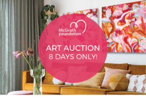 ART AUCTION starts now! Supporting breast cancers nurses