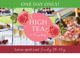 Join us for a Mothers' Day High Tea in the Gallery