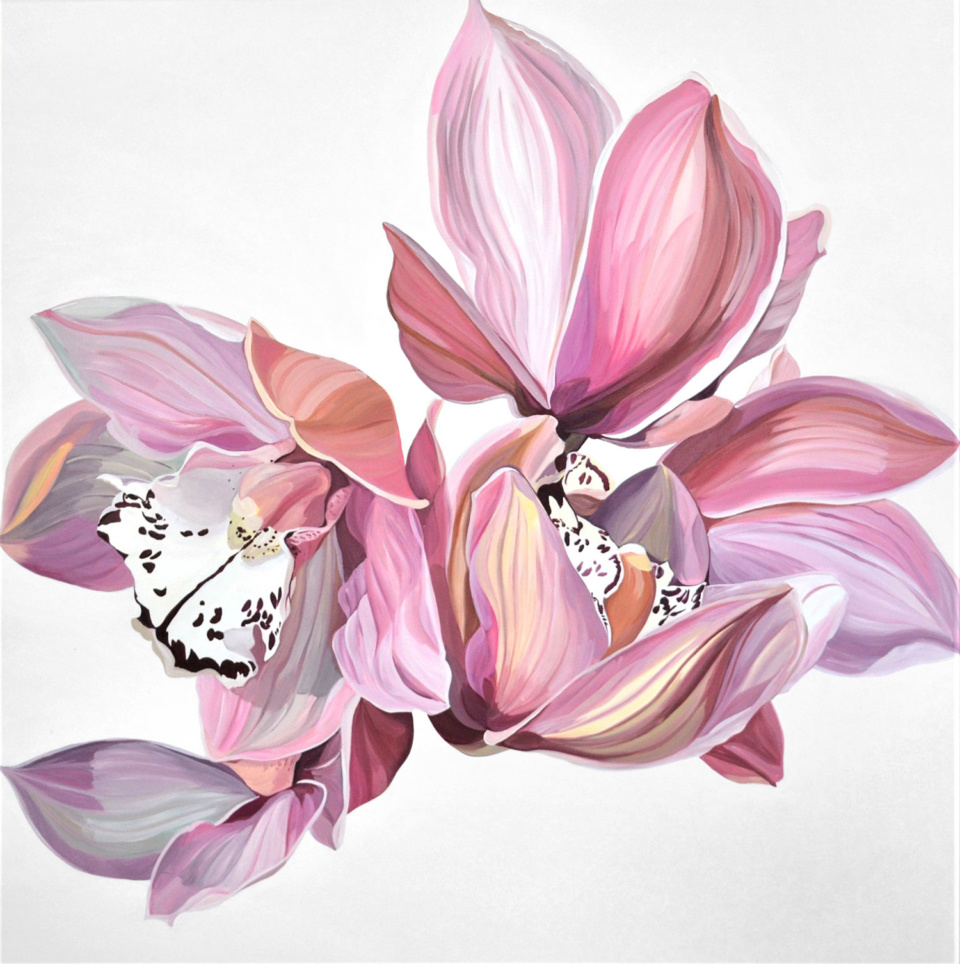 Jenny Fusca Astrid II Orchid Artwork