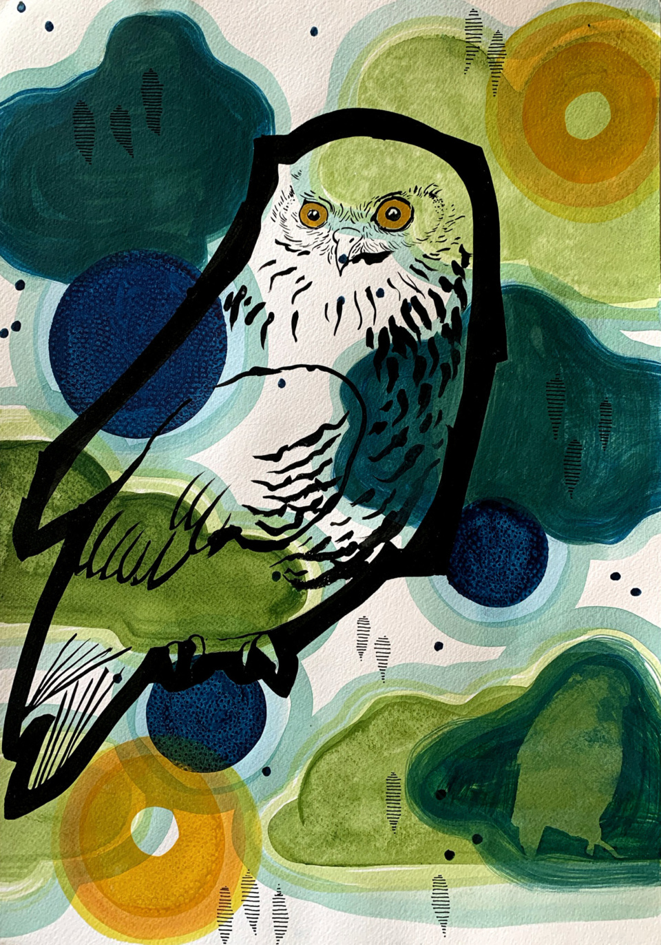 Melinda Jane Barking Owl