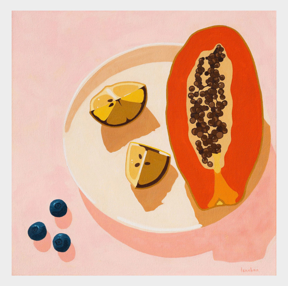 Yani Lenehan Papaya Citrus and Berries limited Edition Print