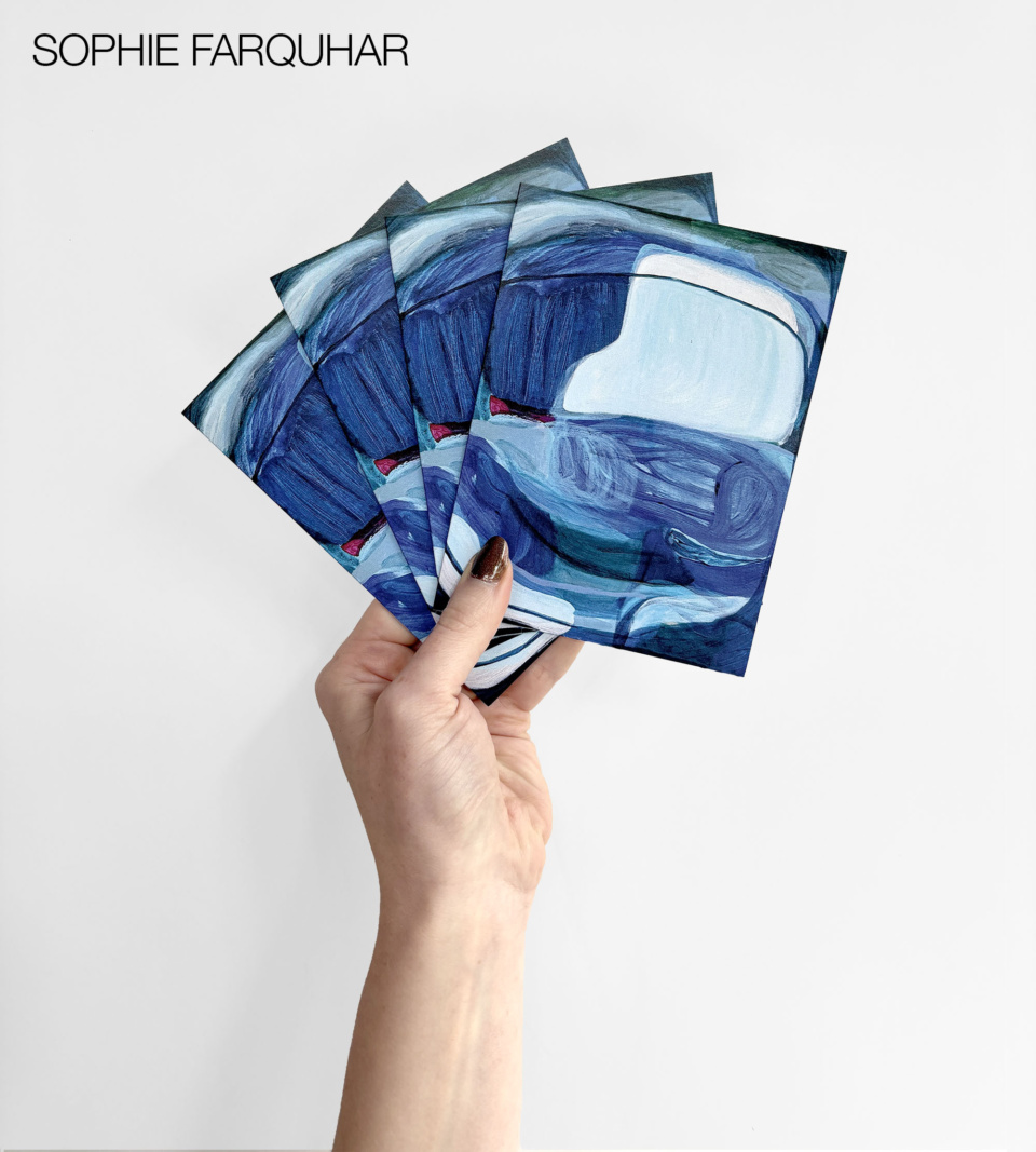 Sophie Farquhar Artist Greeting Card Fanned